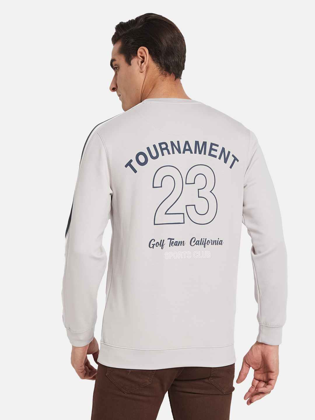 Octave Men Printed Sweatshirt