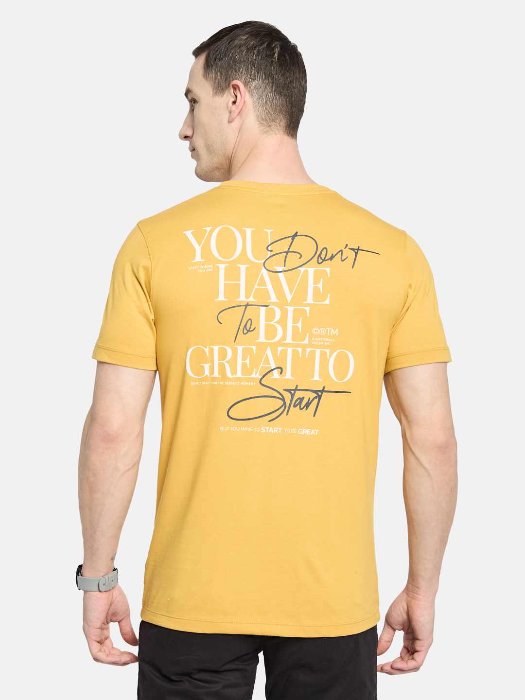 Octave Men Printed T-shirt