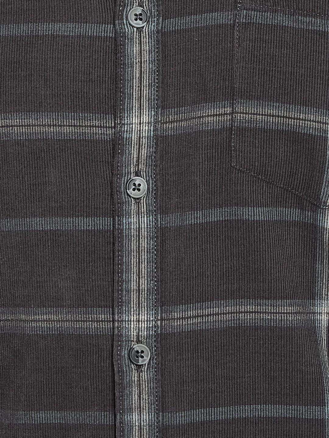 METTLE Men Spread Collar Checked Cotton Casual Shirt