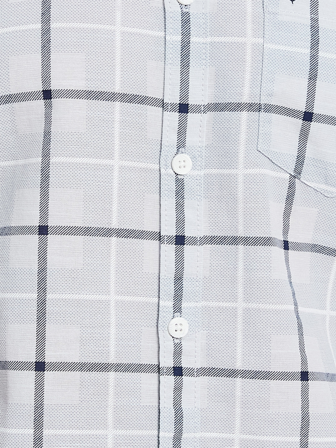 METTLE Men Opaque Checked Casual Shirt