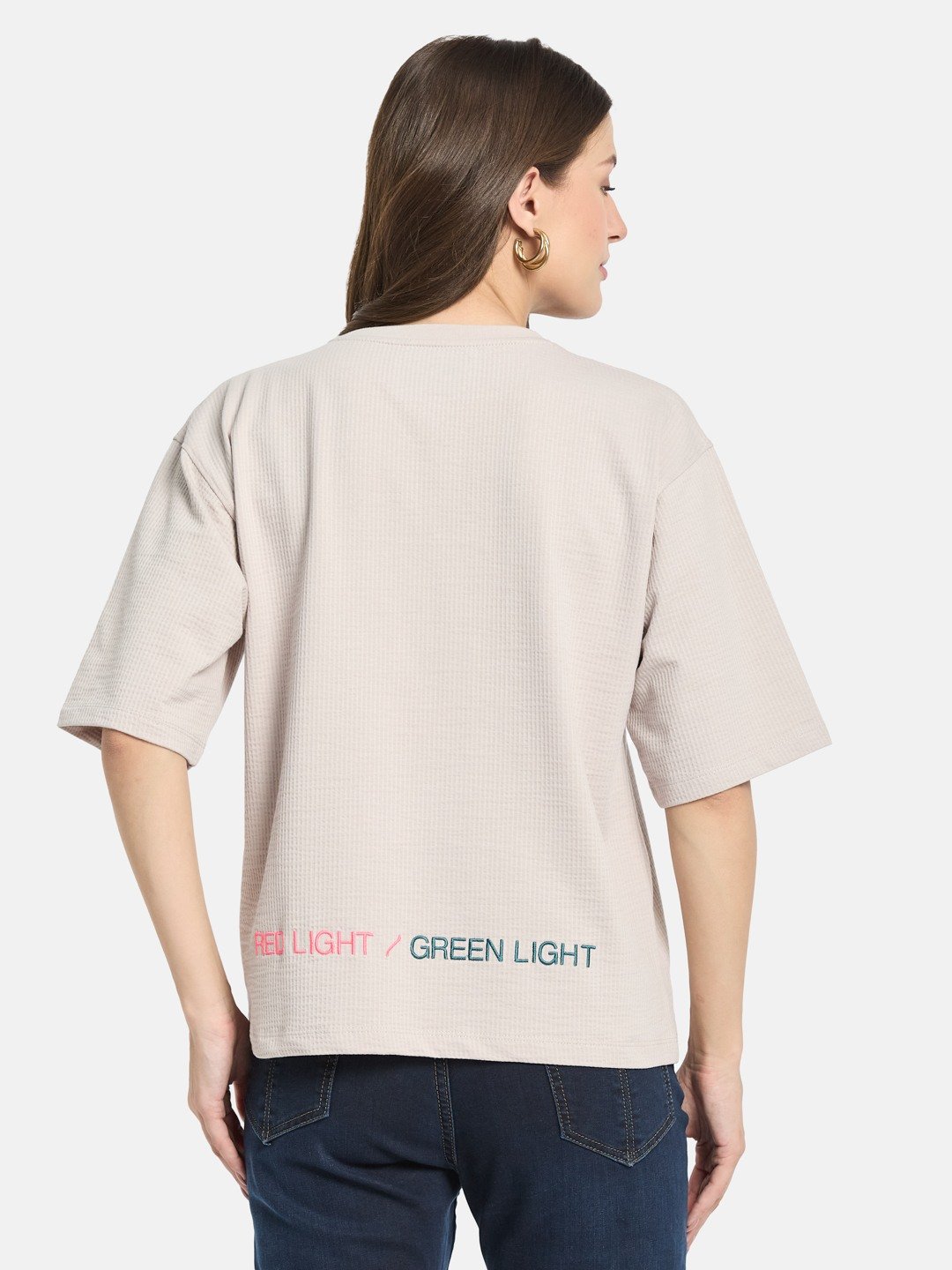 METTLE Women Printed T-shirt