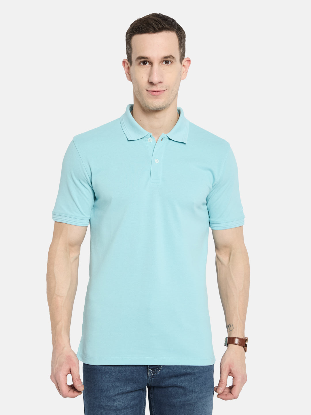 Octave Men Polo Collar T-shirt
