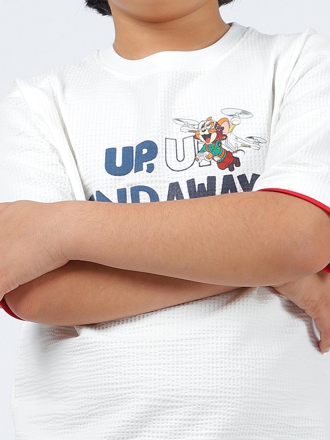 Octave Boys Printed T-shirt