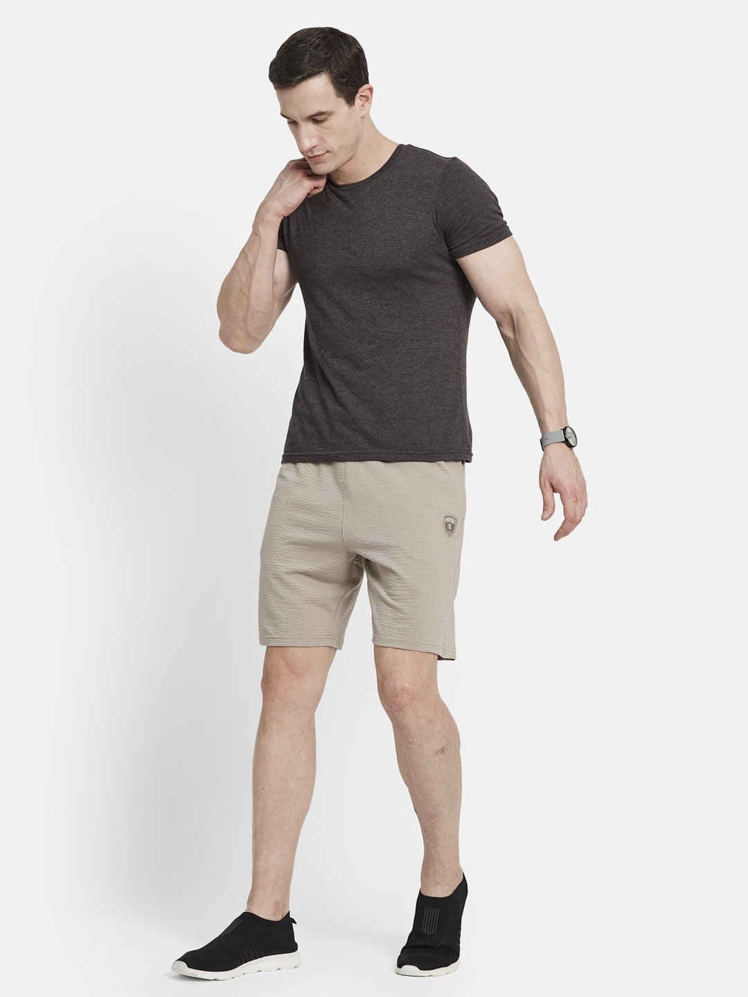 Octave Men Mid-Rise Regular Fit Shorts
