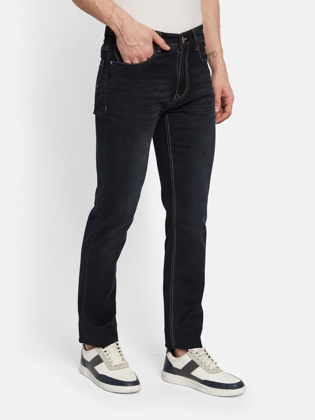 Octave Men Light Fade Stretchable Jeans