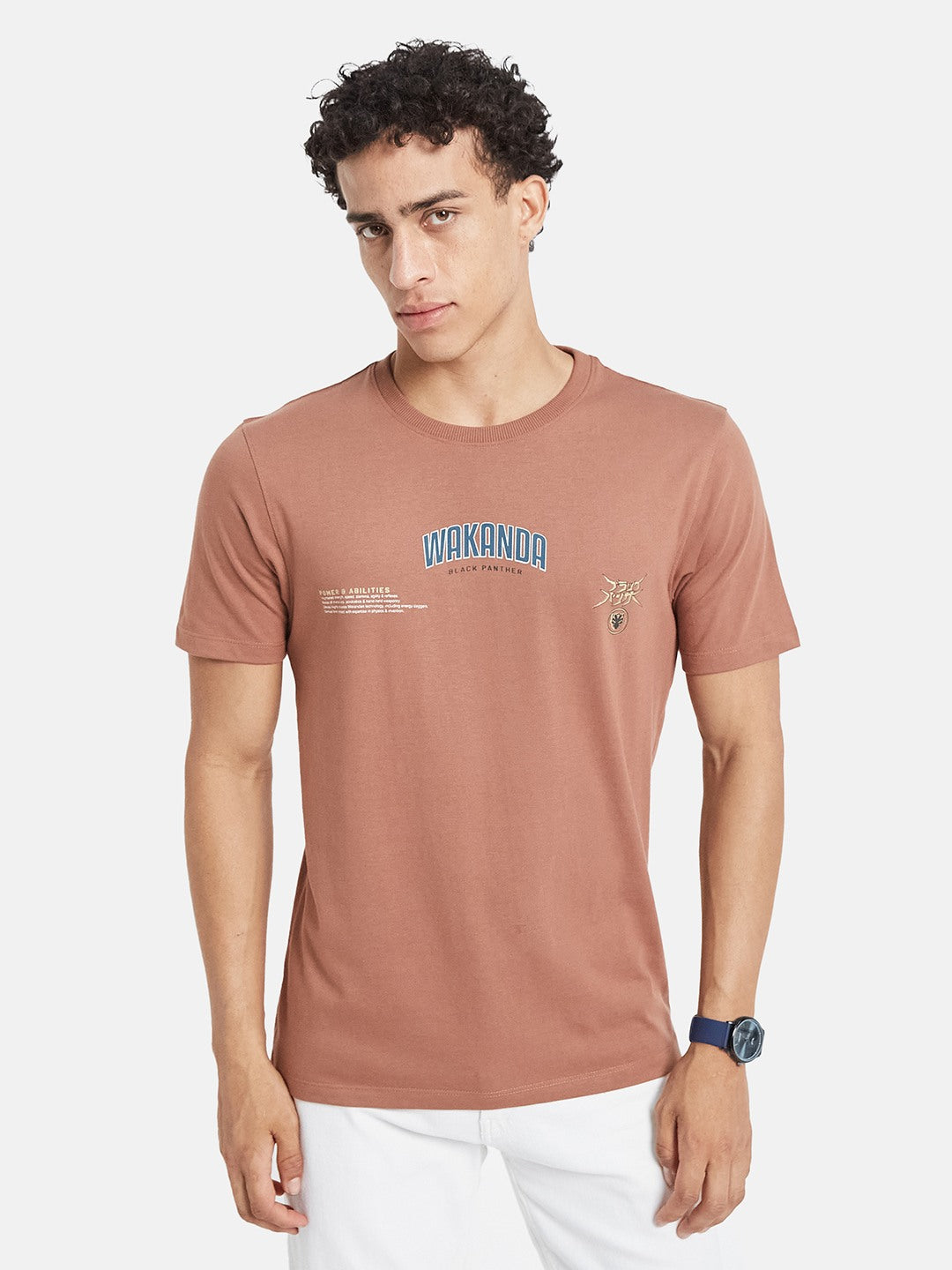 Octave Men Printed T-shirt