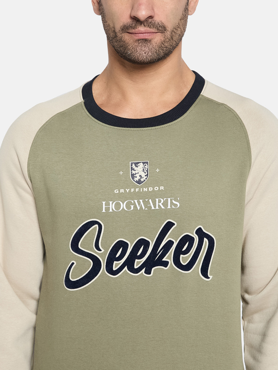 Octave Men Printed Pullover Sweatshirt