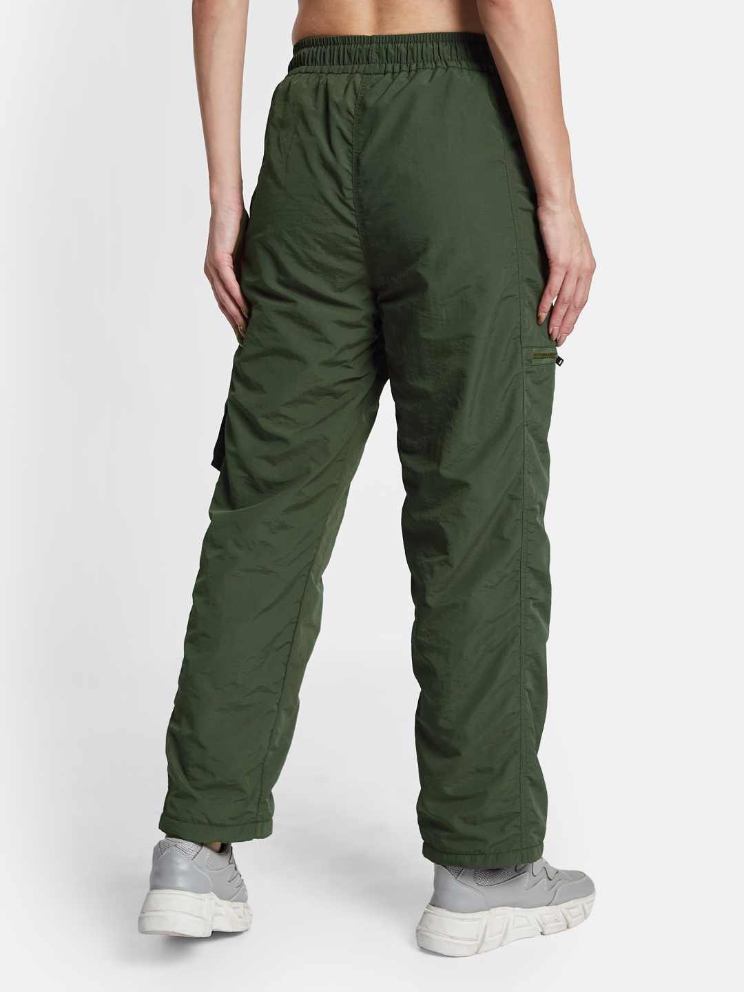 METTLE Women Mid Rise Regular Fit Cotton Track Pants