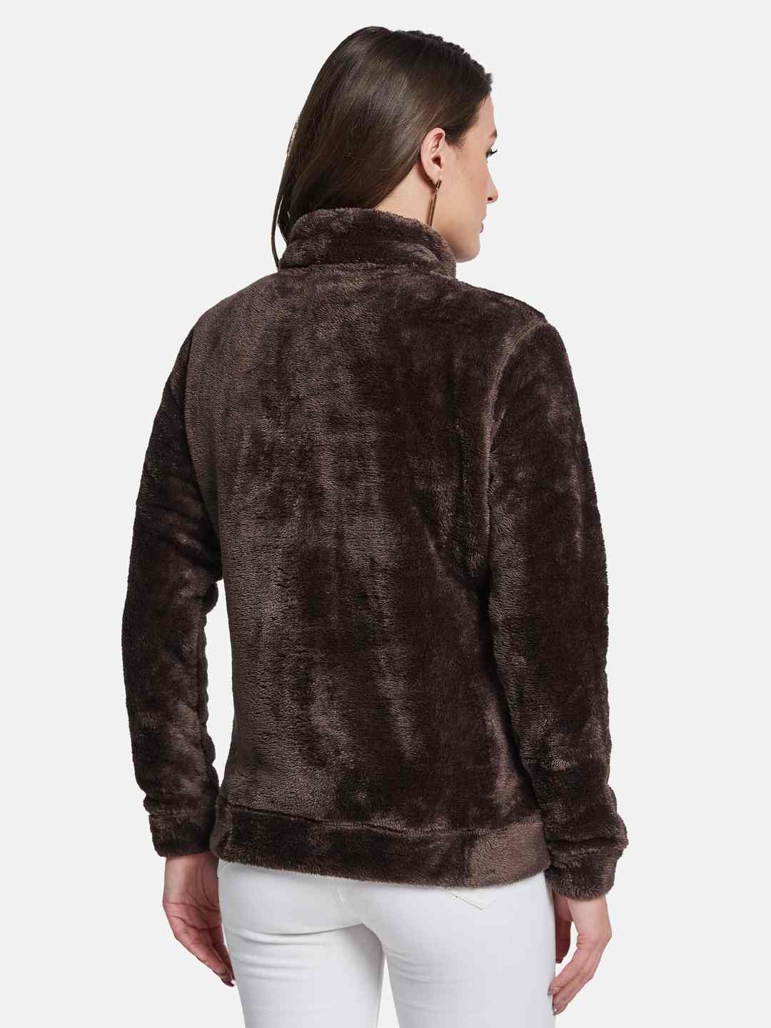 METTLE Women Front-Open Sweatshirt