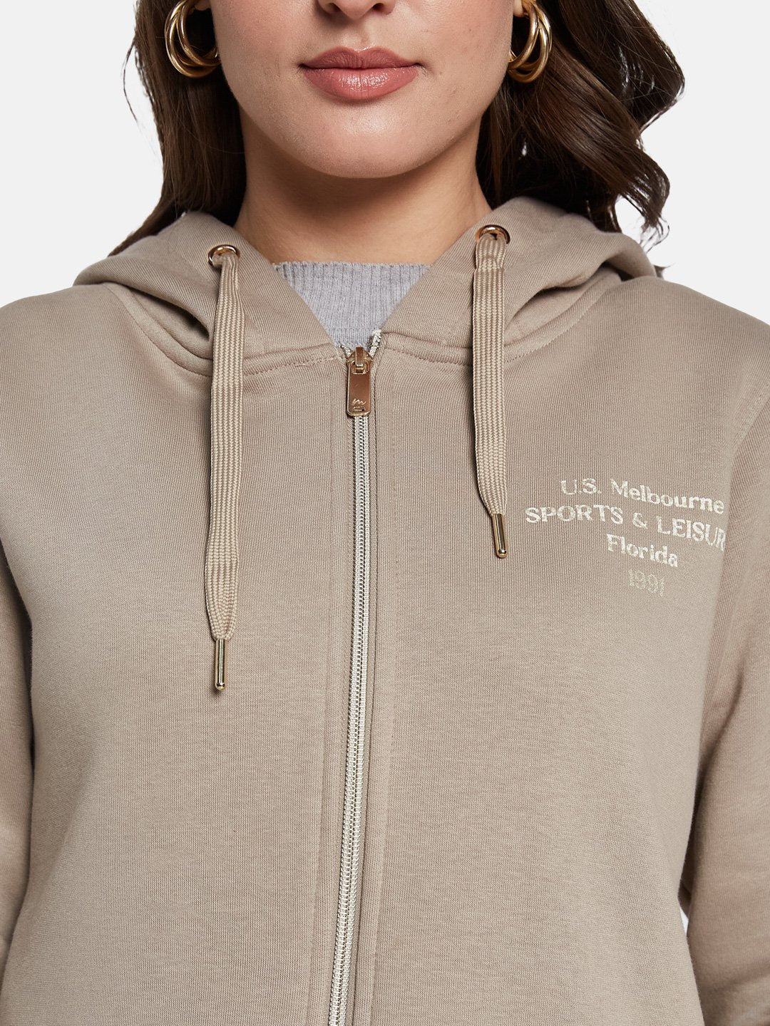 METTLE Women Hooded Sweatshirt