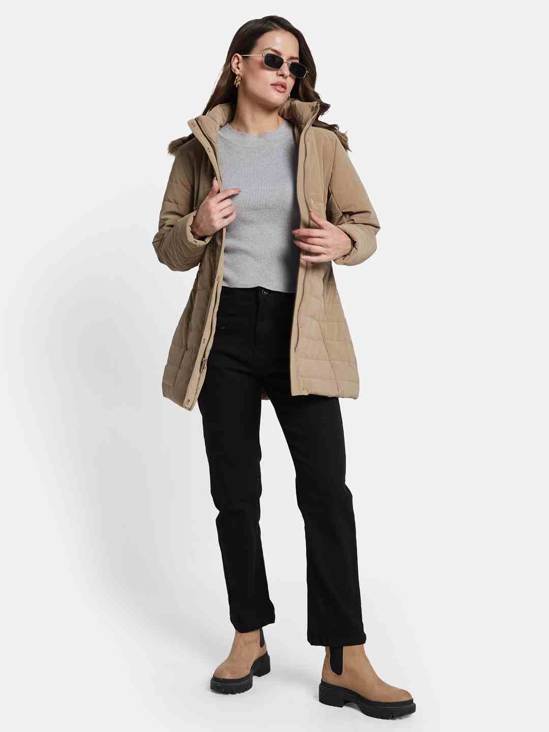 METTLE Women Padded Jacket