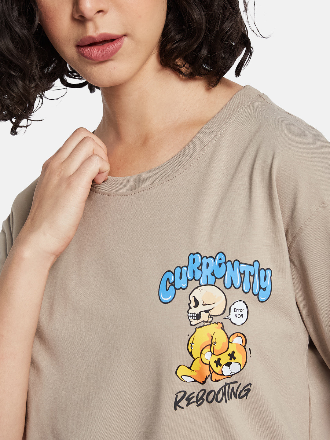 METTLE Women Printed T-shirt