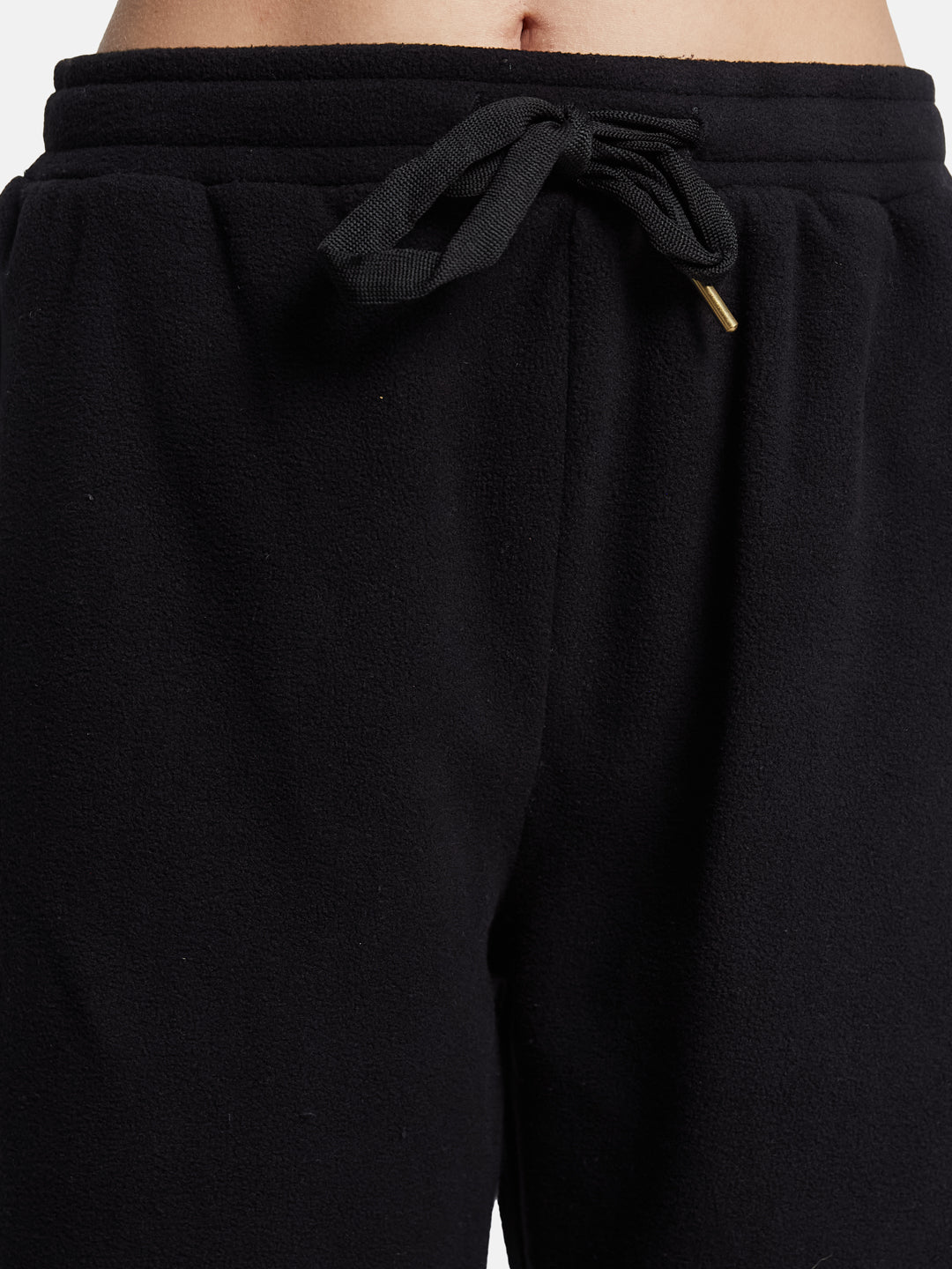 METTLE Women Regular Fit Mid Rise Fleece Track Pants