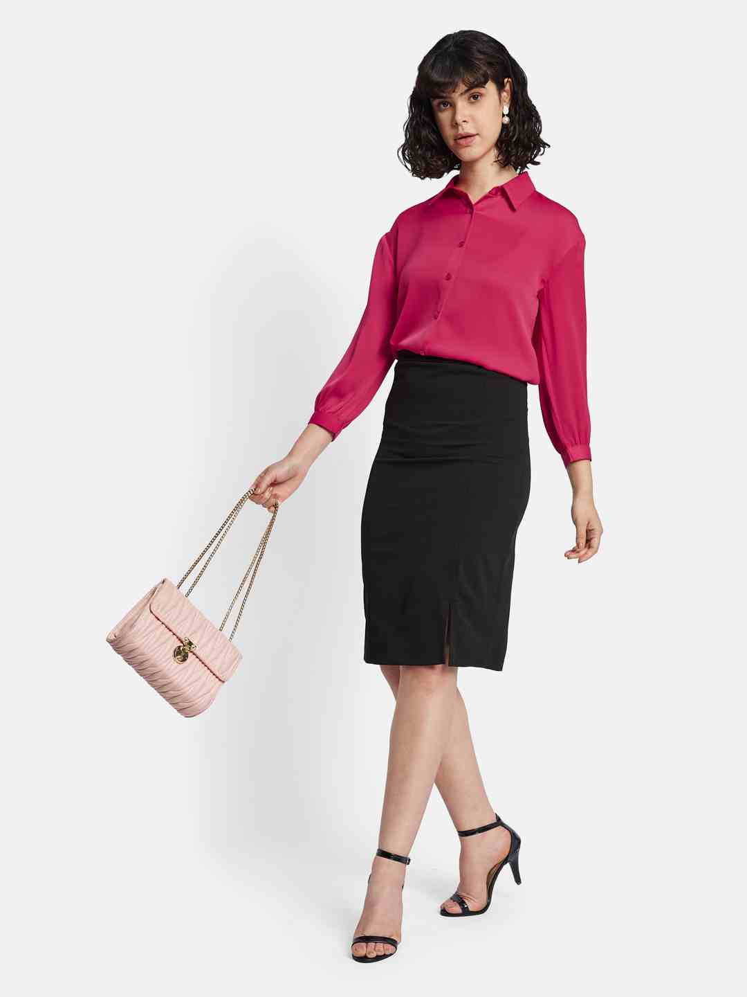 METTLE Women Opaque Casual Shirt