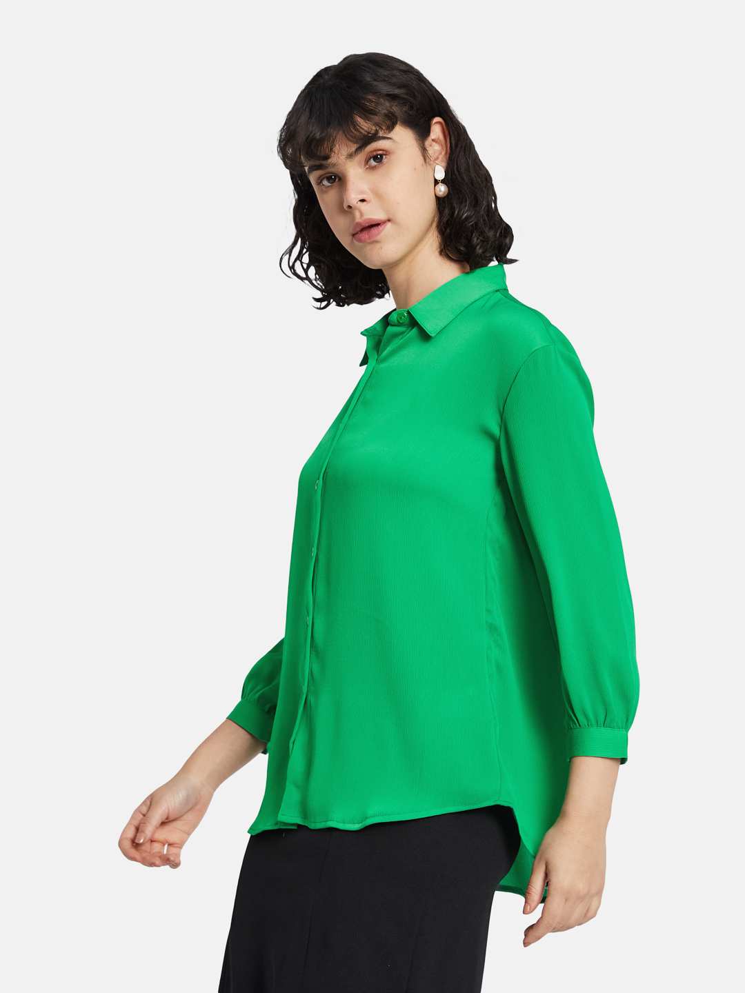METTLE Women Opaque Casual Shirt
