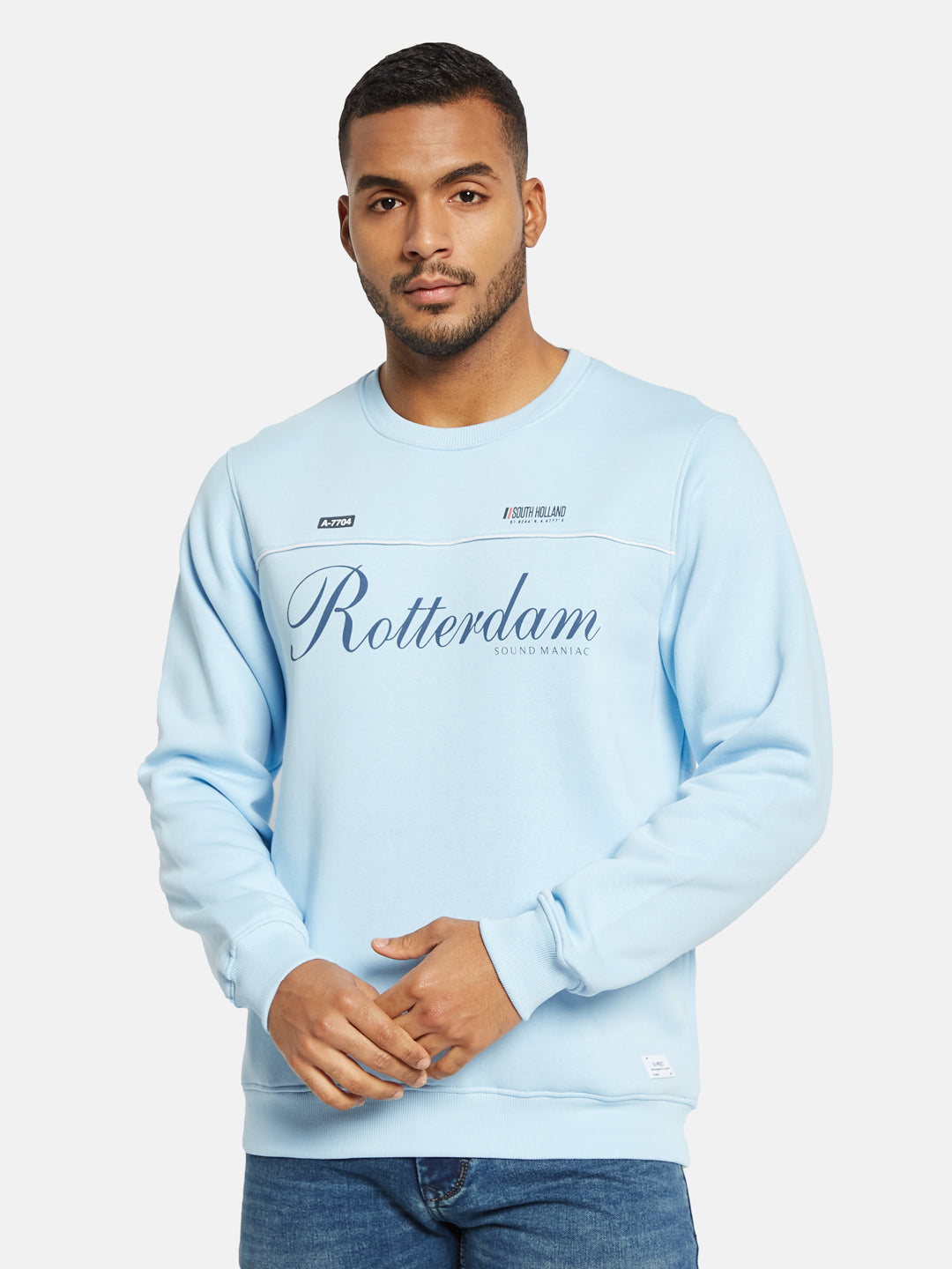Octave Men Printed Sweatshirt