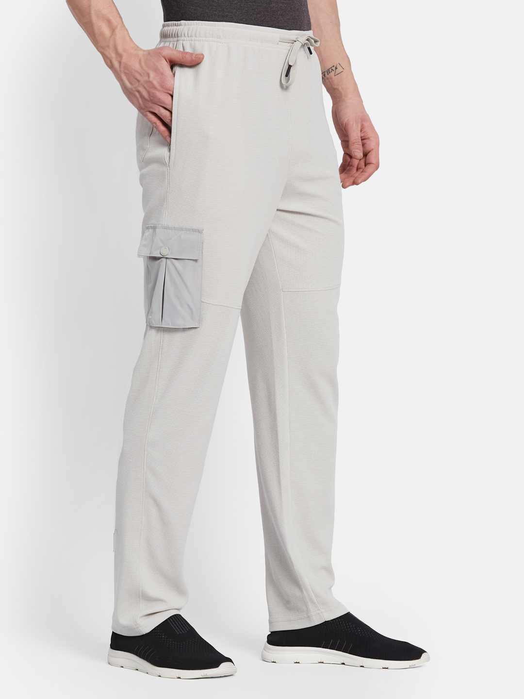 Octave Men Cotton Cargo Track Pant