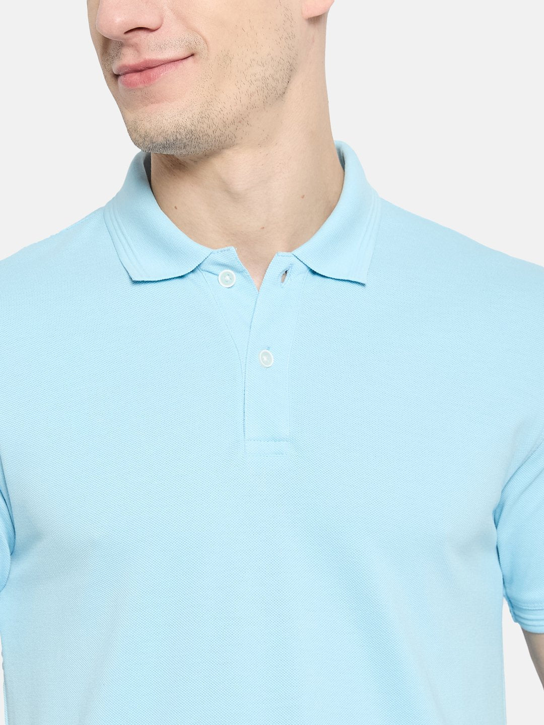 Octave Men Polo Collar T-shirt