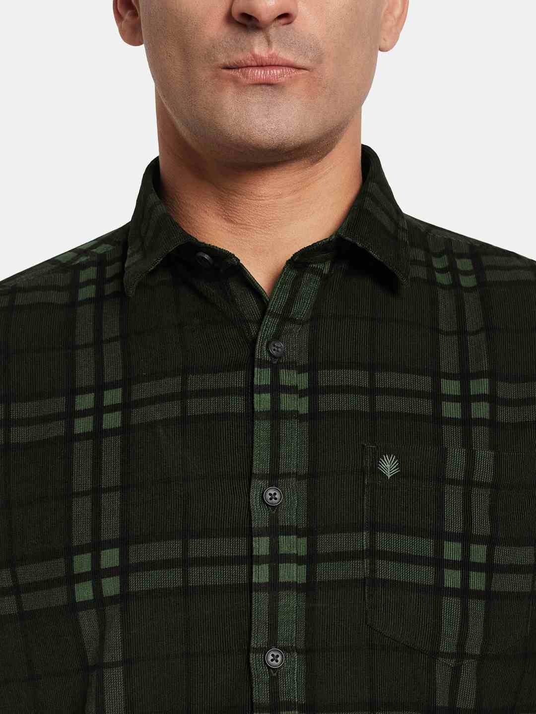 METTLE Men Opaque Checked Casual Shirt