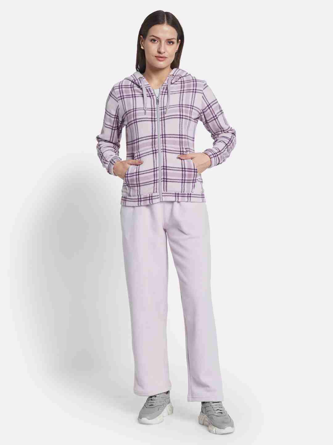 Mettle Women Checked Track Suits