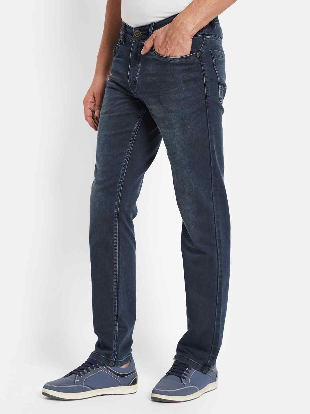 Octave Men Straight Fit Stretchable Jeans