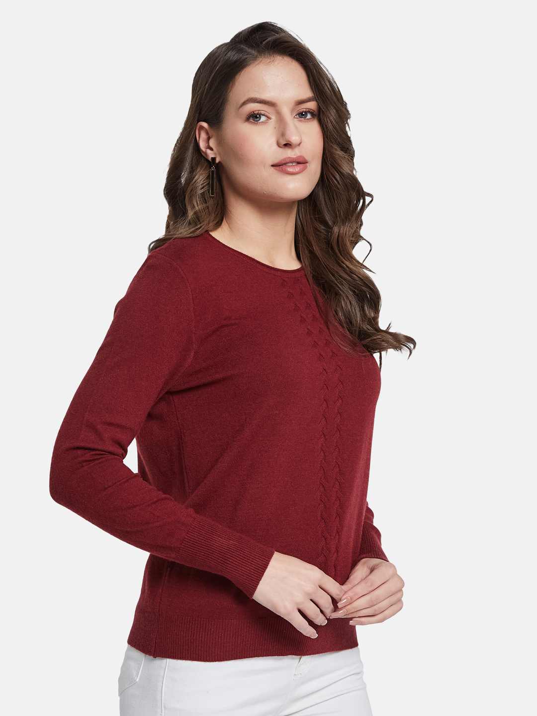 METTLE Women Chevron Pullover