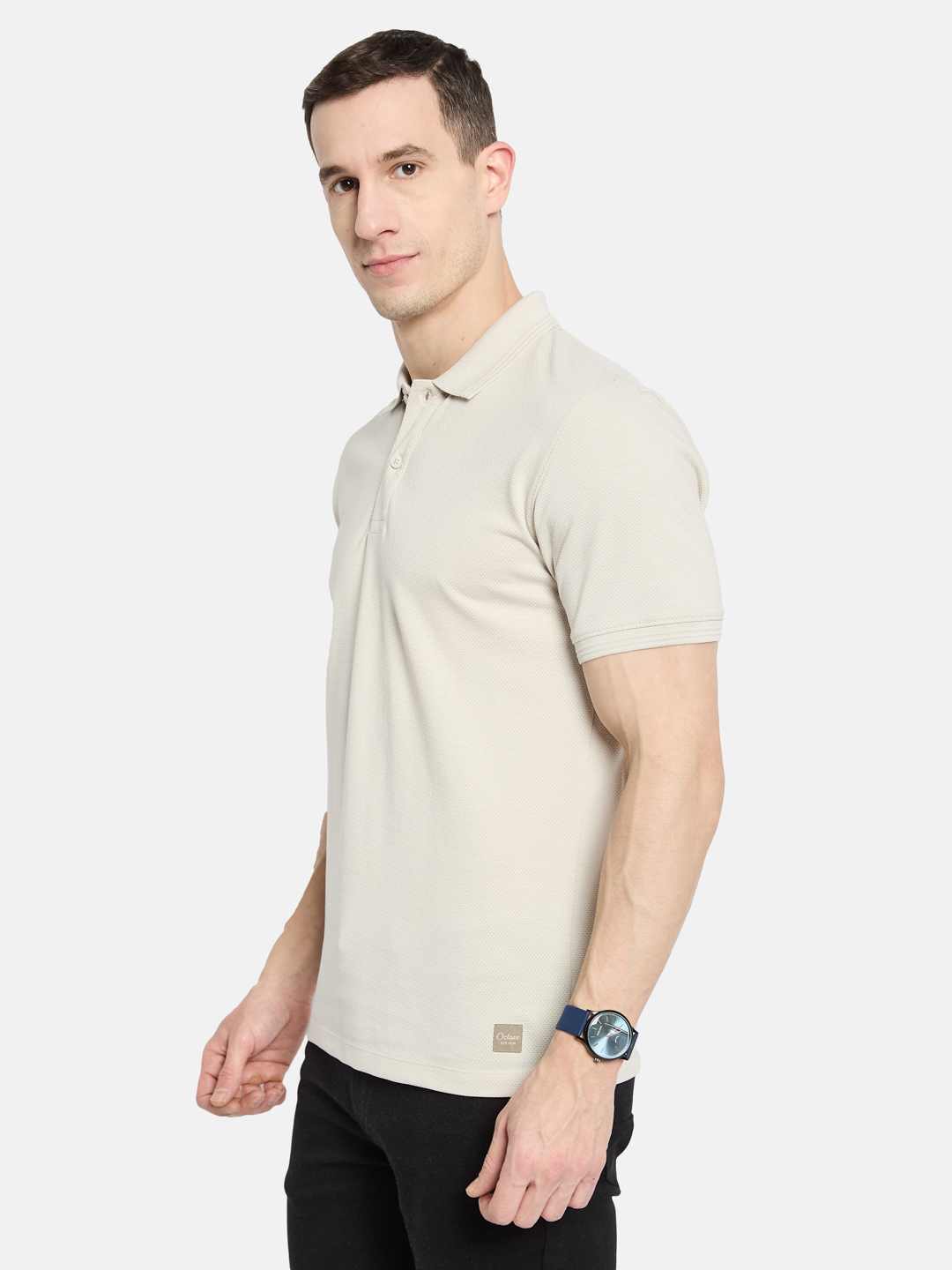 Octave Men Polo Collar T-shirt