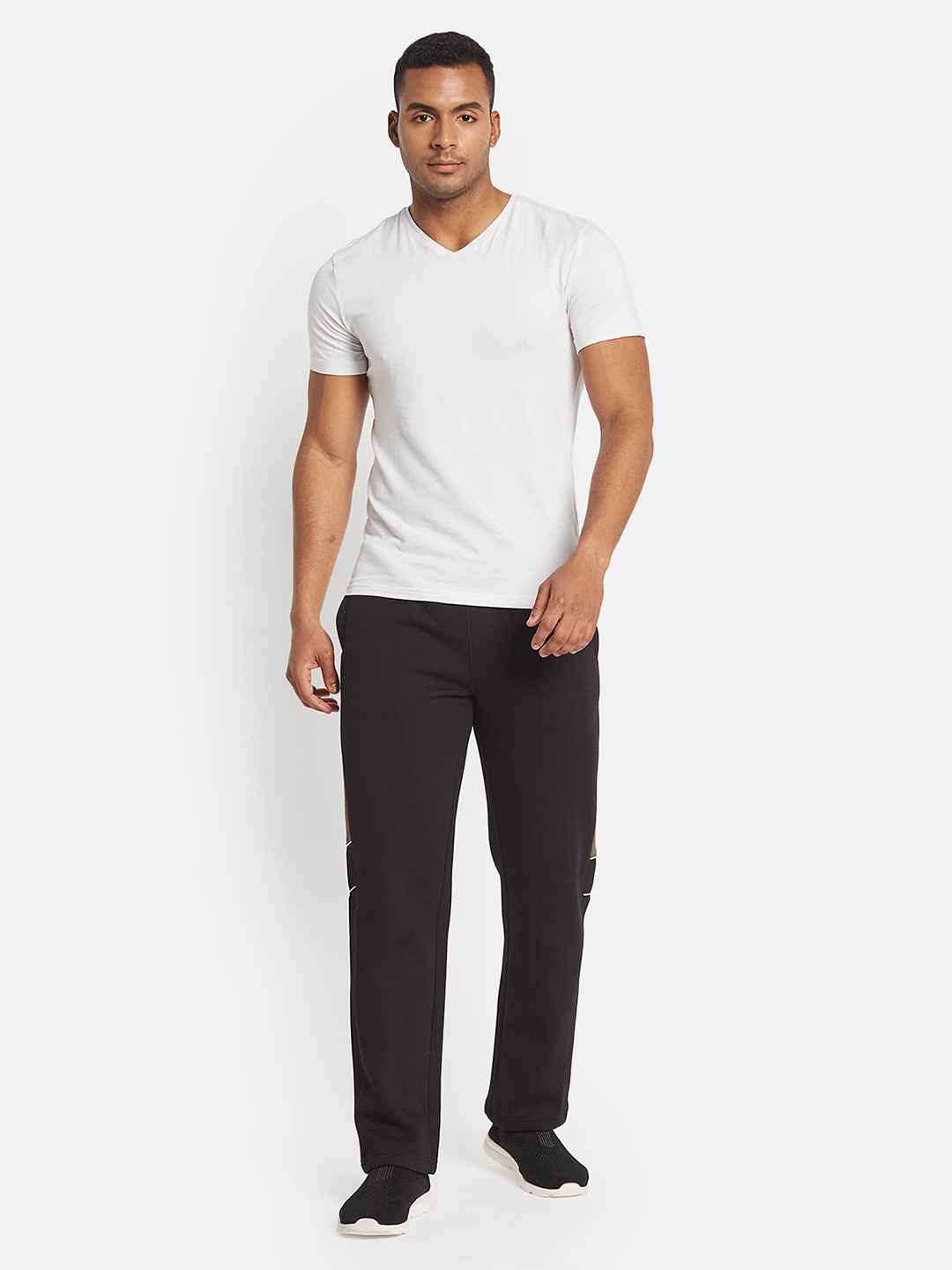 Octave Men Regular Fit Mid Rise Track Pants