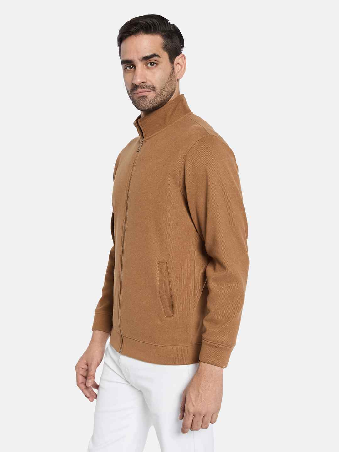 Octave Men Front-Open Sweatshirt