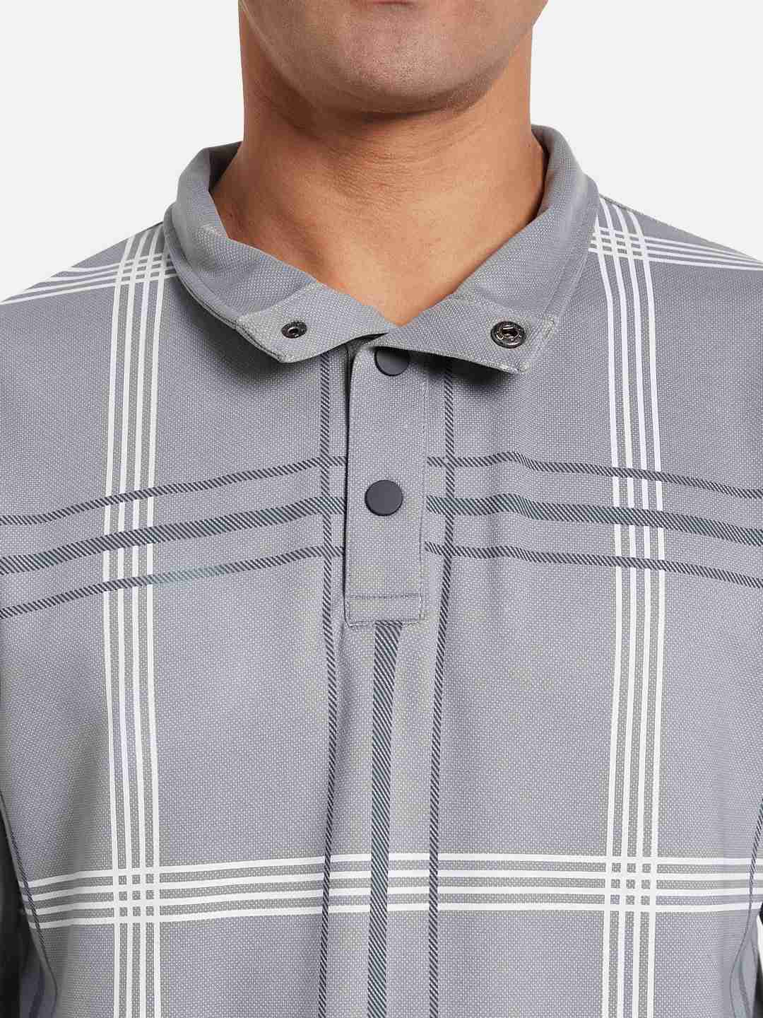 Octave Men Striped Pullover Sweatshirt