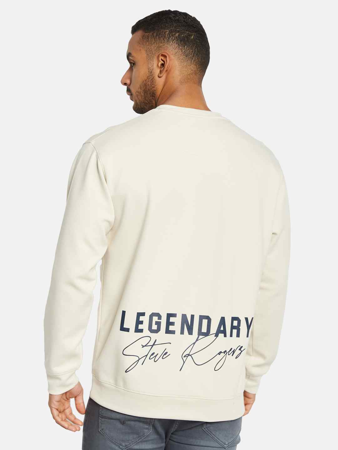 Octave Men Printed Sweatshirt