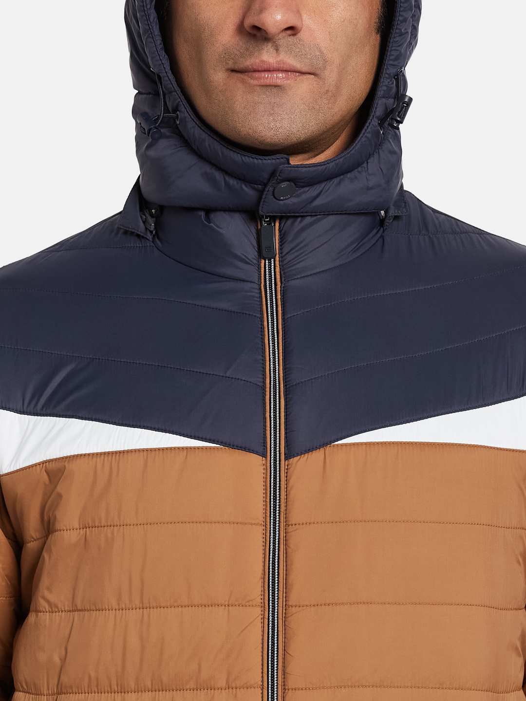 METTLE Men Colourblocked Jacket