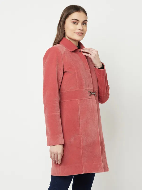 Women Blush Coat