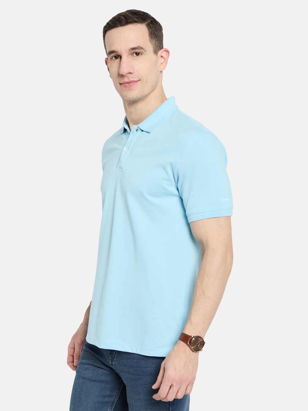 Octave Men Polo Collar T-shirt