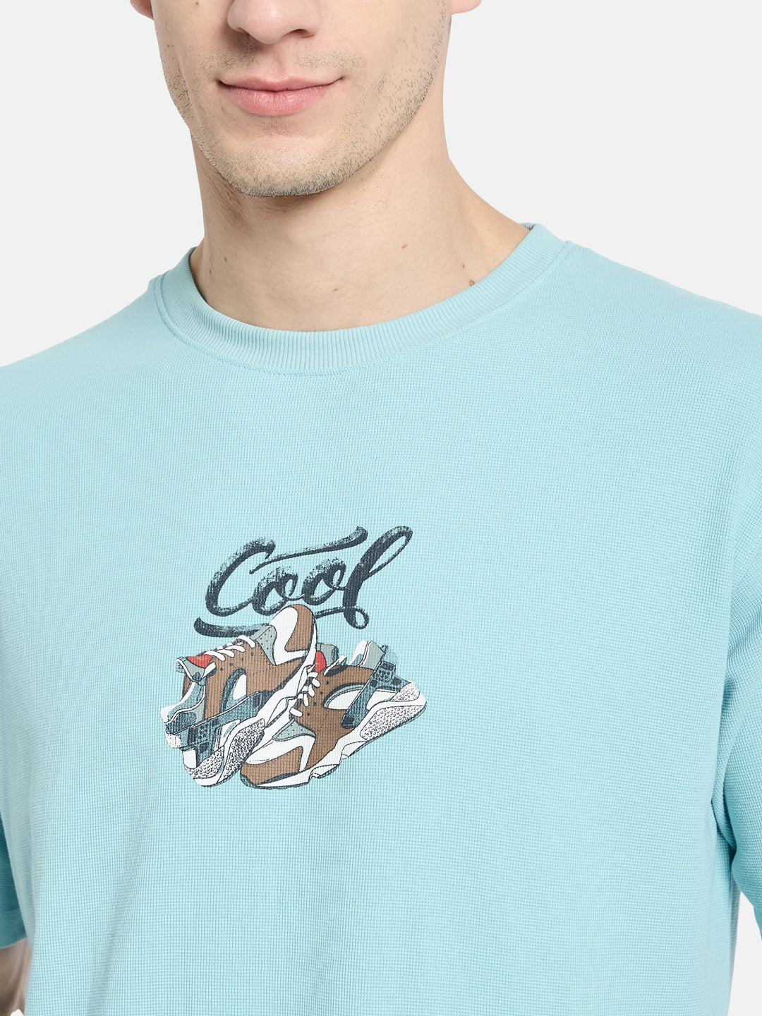 Octave Men Printed T-shirt