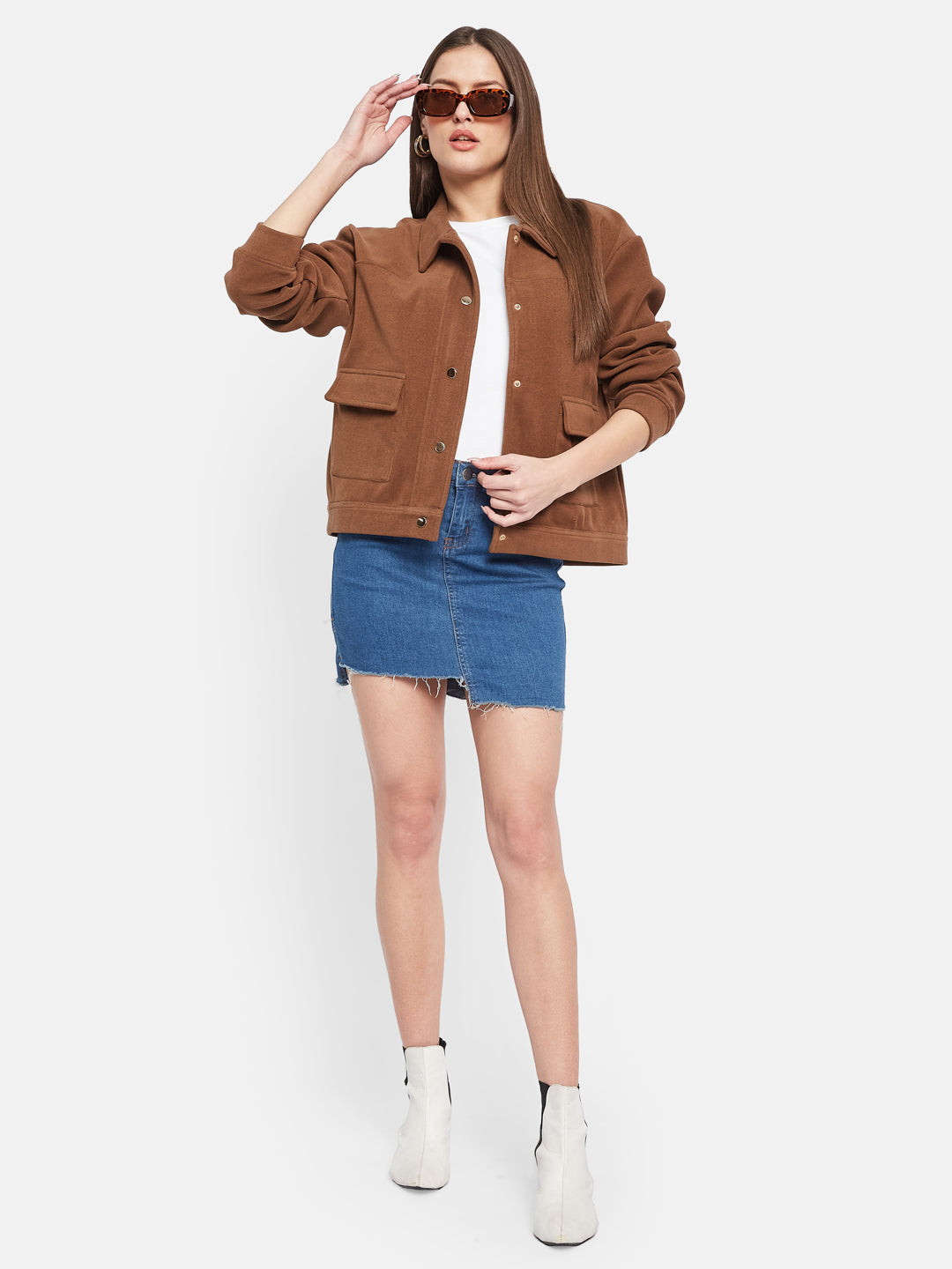 METTLE Women Opaque Casual Shirt