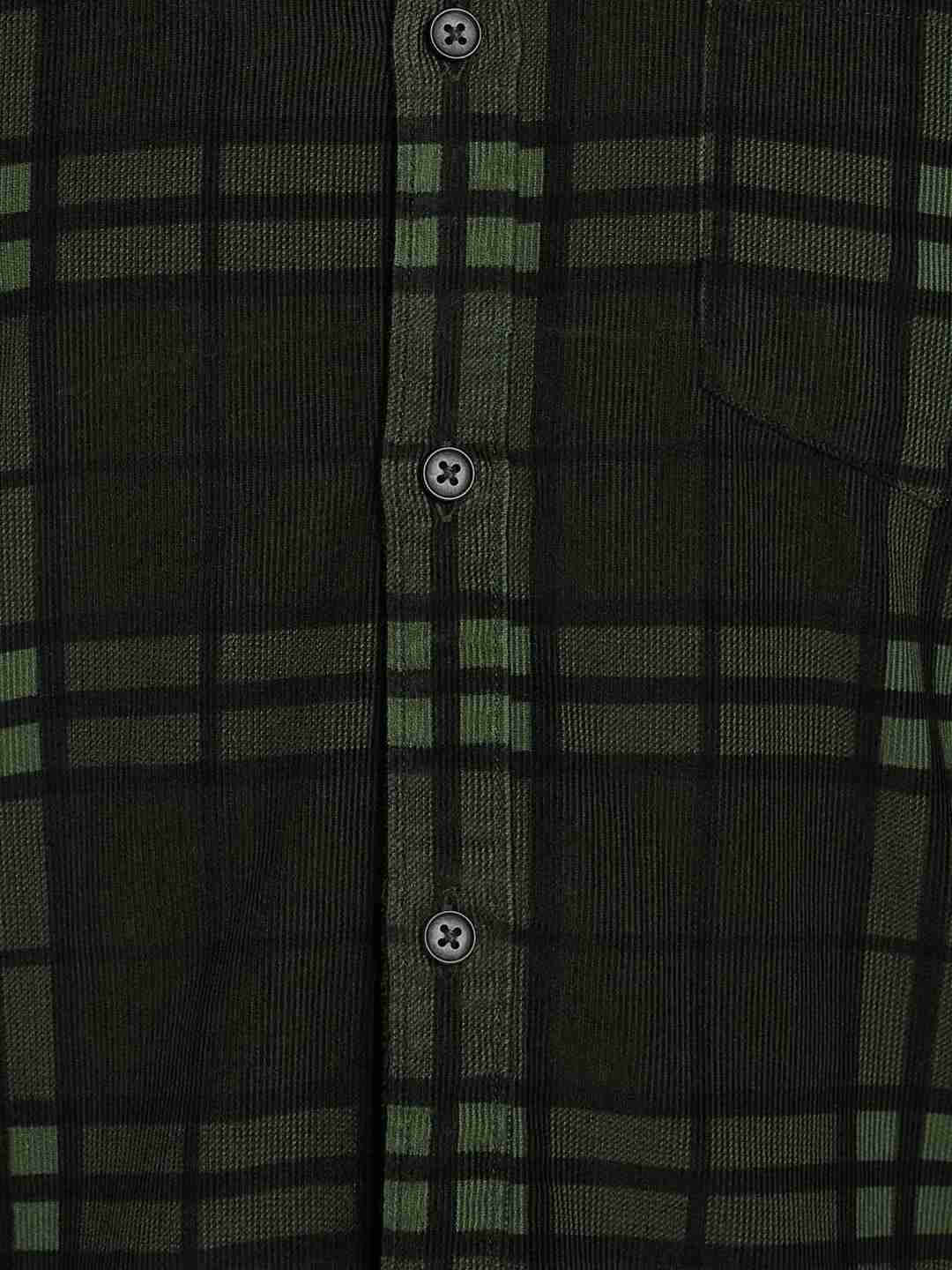 METTLE Men Opaque Checked Casual Shirt