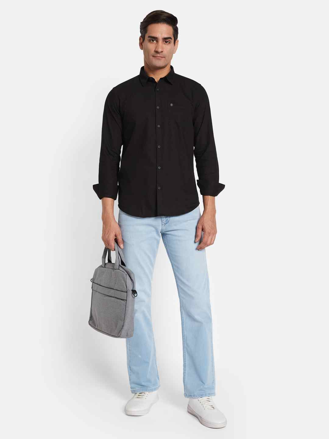 METTLE Men Opaque Casual Shirt