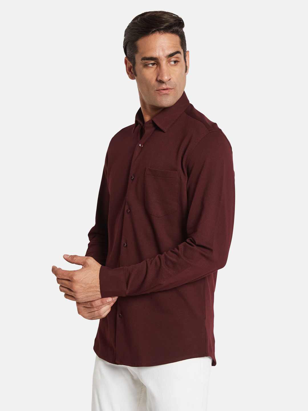 METTLE Men Opaque Casual Shirt