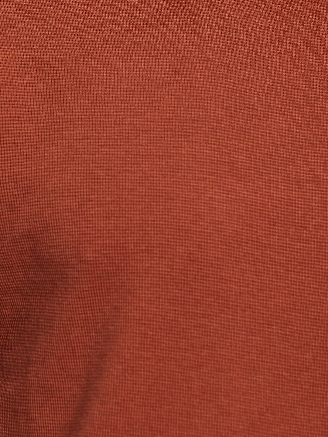 CORE ROUND NECK WAFFLE KNIT T-SHIRT