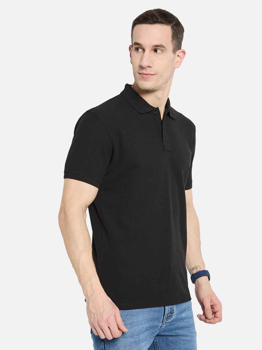Octave Men Polo Collar T-shirt