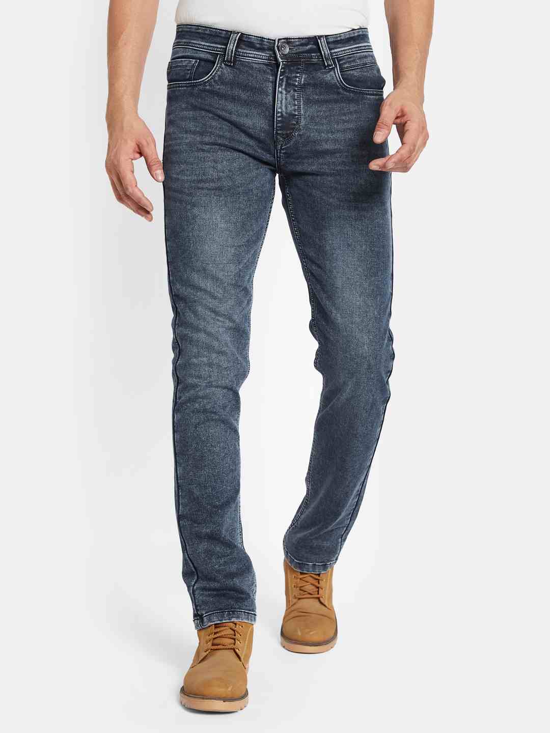 Octave Men Highly Distressed Stretchable Jeans