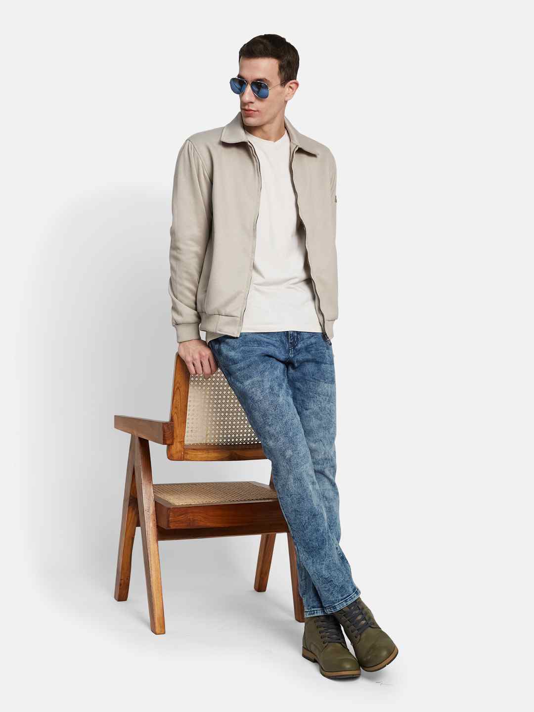 METTLE Men Bomber Jacket