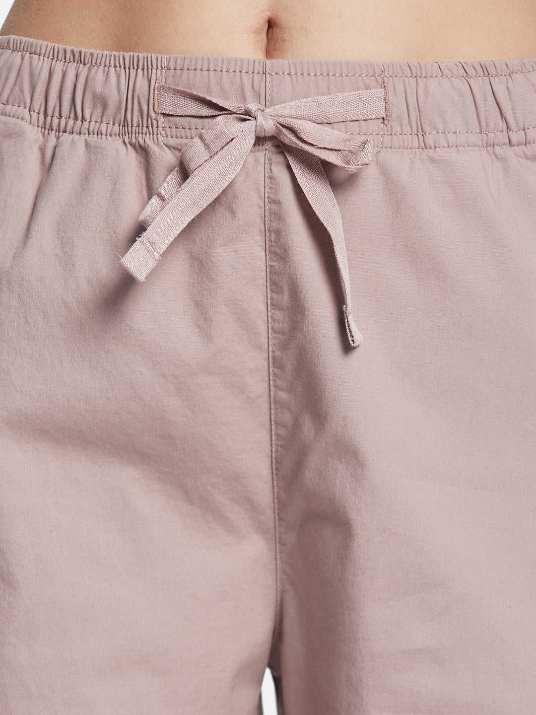 METTLE Women Cotton Mid Rise Track Pants