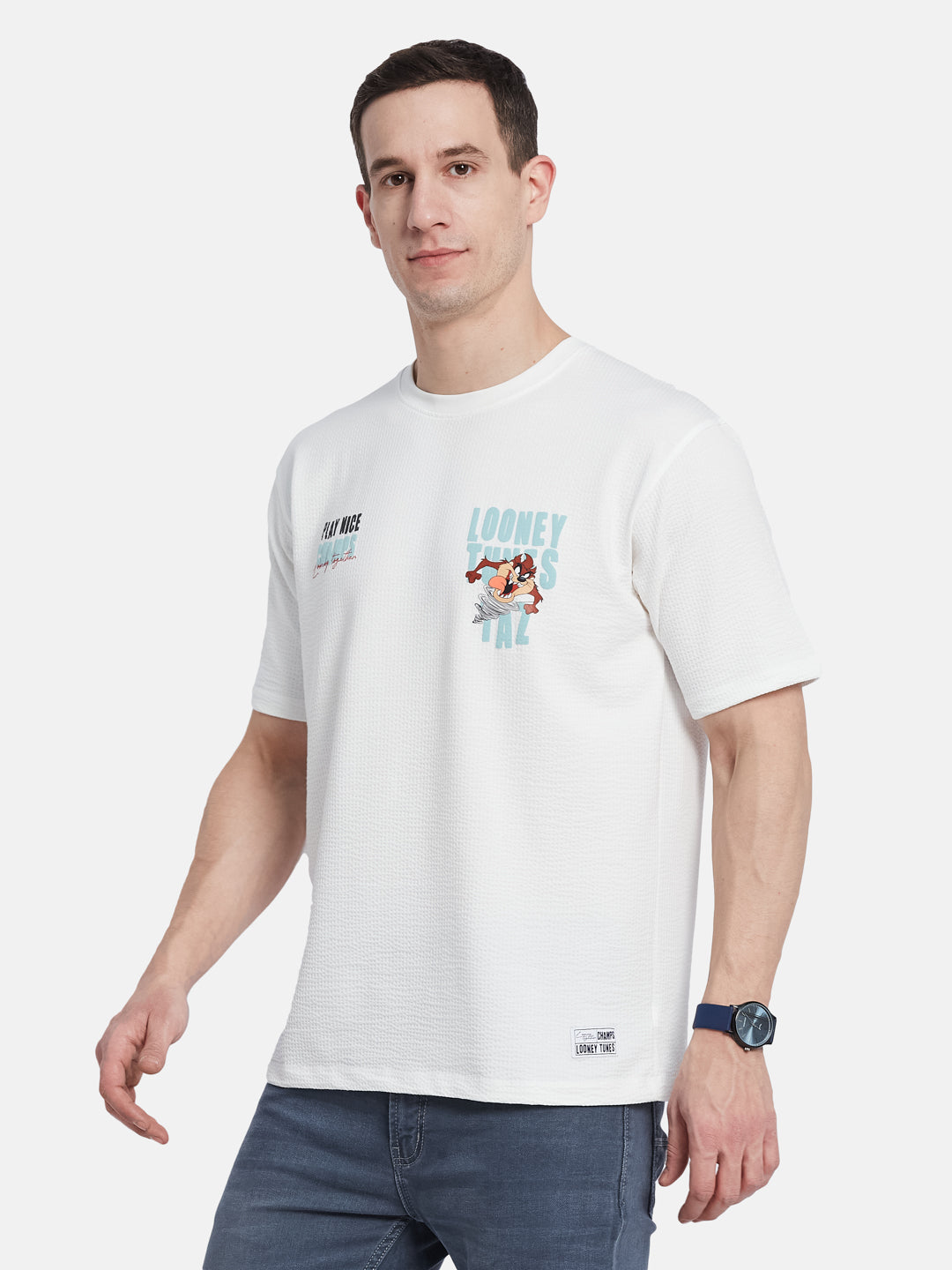 Octave Men Printed T-shirt