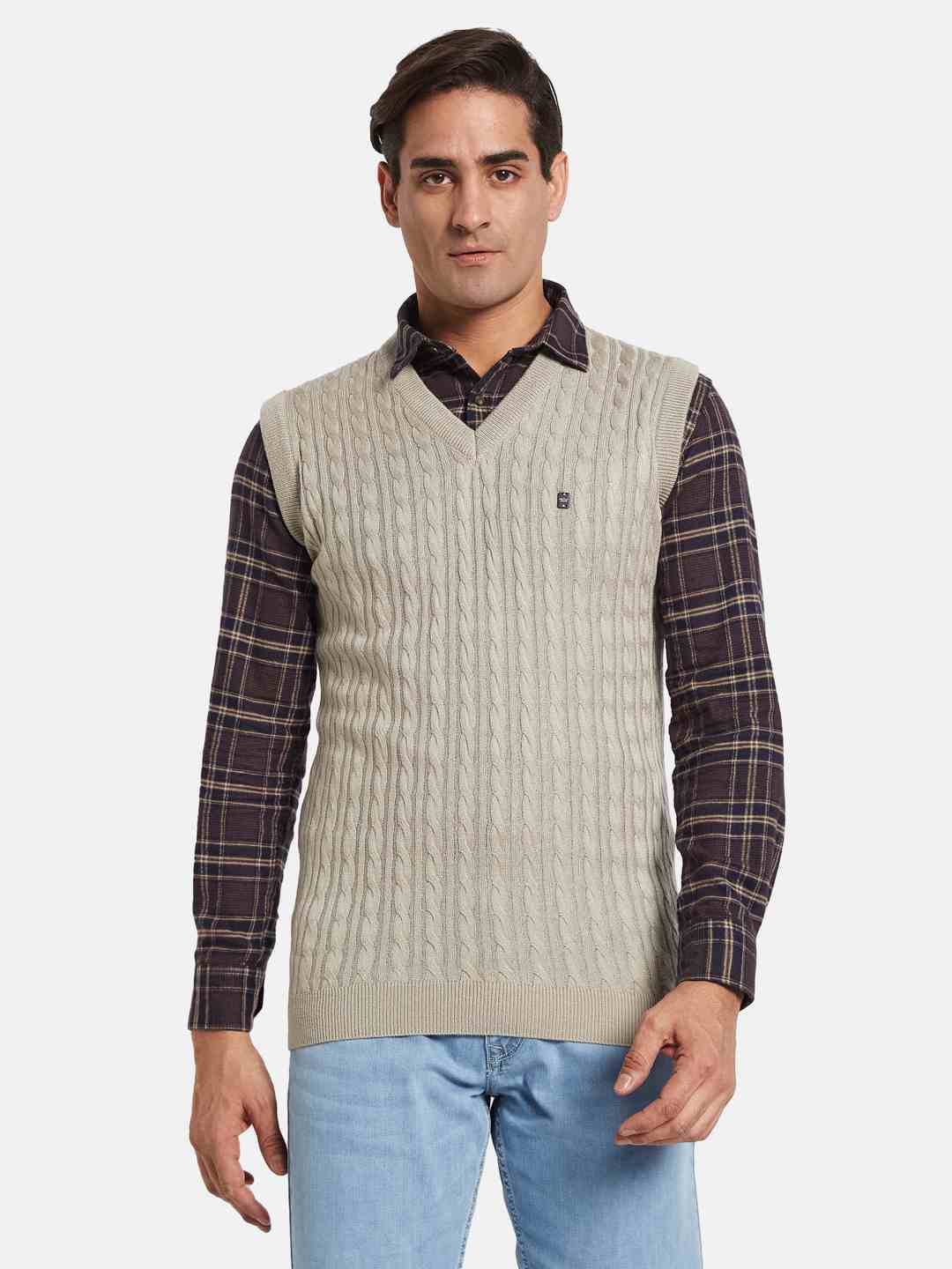 METTLE Men Sweater Vest