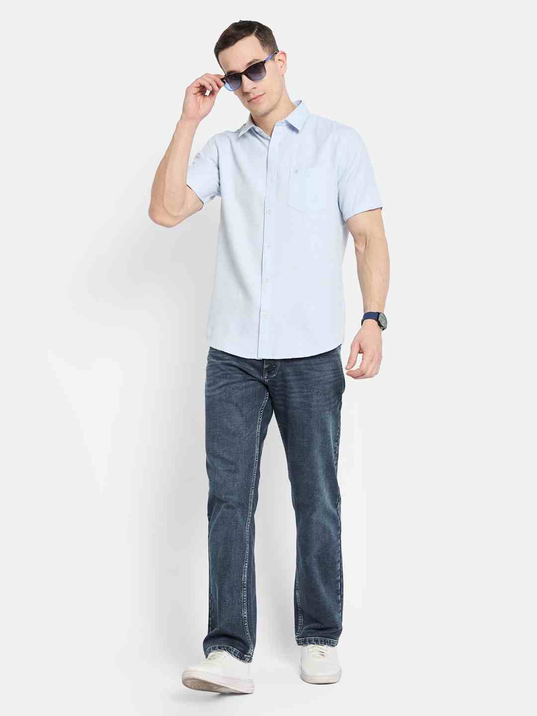 METTLE Men Opaque Casual Shirt