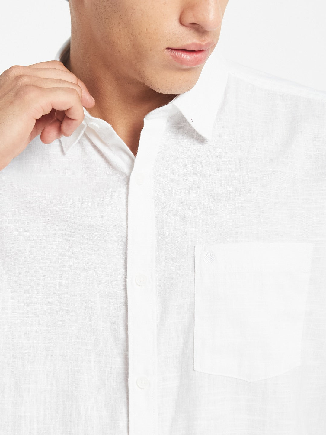 METTLE SS25 Spread Collar Casual Cotton Shirt