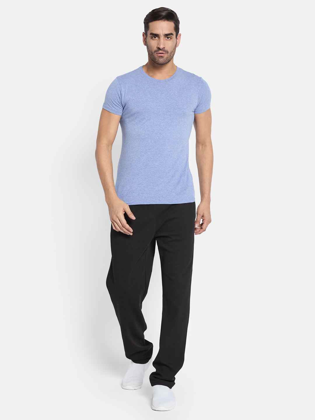 Octave Men Mid-Rise Regular Fit Cotton Track Pant