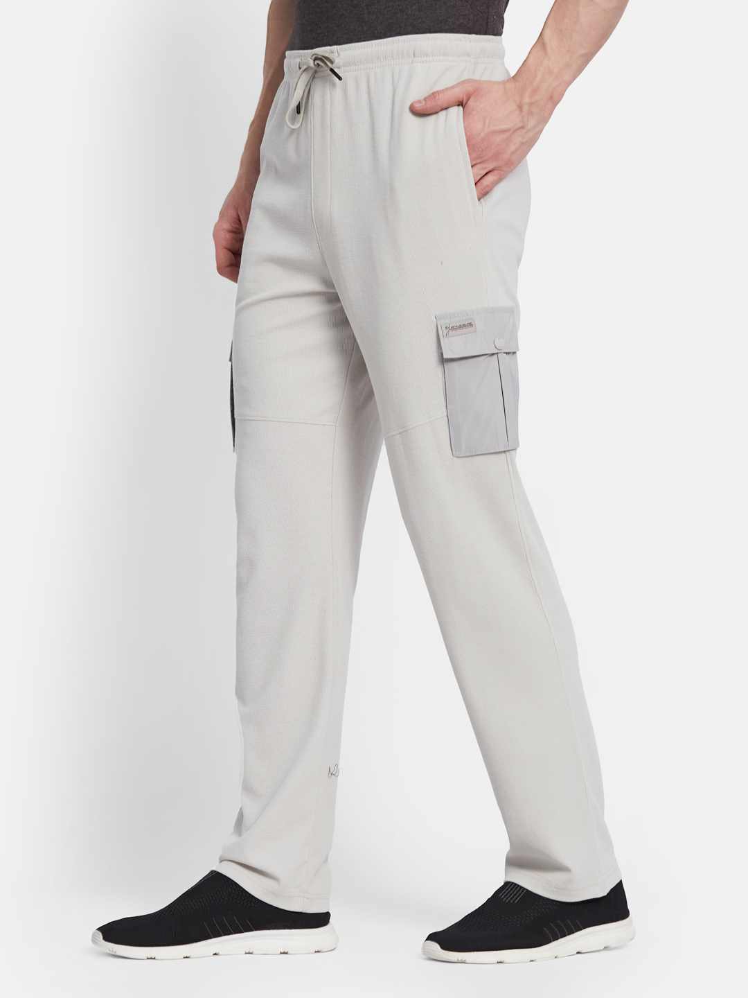 Octave Men Cotton Cargo Track Pant